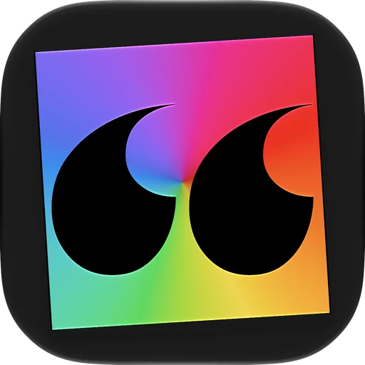 Prismark’s app icon in dark mode.